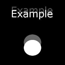 Пример визуального снега