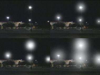 Пример визуального снега